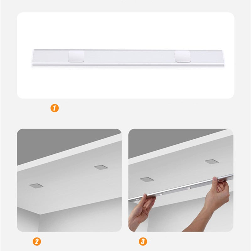 Rechargeable Cat Eye Corrugated Light Strip
