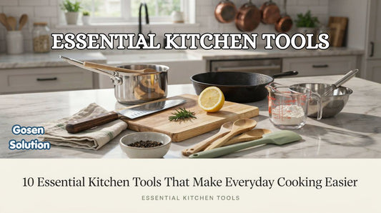 essential kitchen tools for everyday cooking
