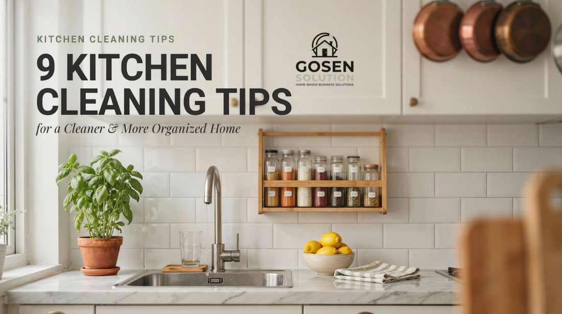 9 Kitchen Cleaning Tips for a Cleaner and More Organized Home