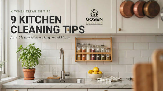 9 Kitchen Cleaning Tips for a Cleaner and More Organized Home