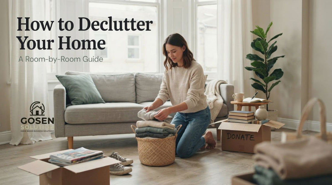 How to Declutter Your Home: A Room-by-Room Guide