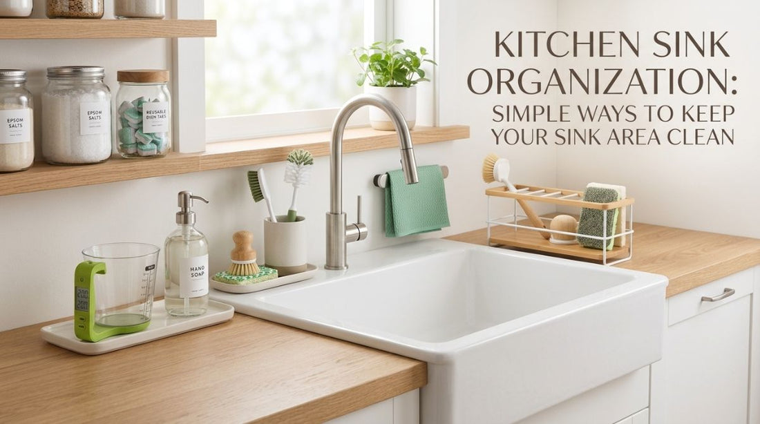 Kitchen Sink Organization: Simple Ways to Keep Your Sink Area Clean
