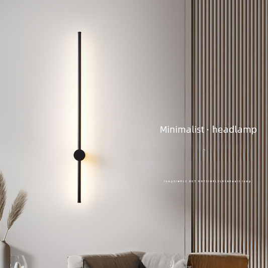 Minimalist Linear Wall Light for Bedroom and Living Room