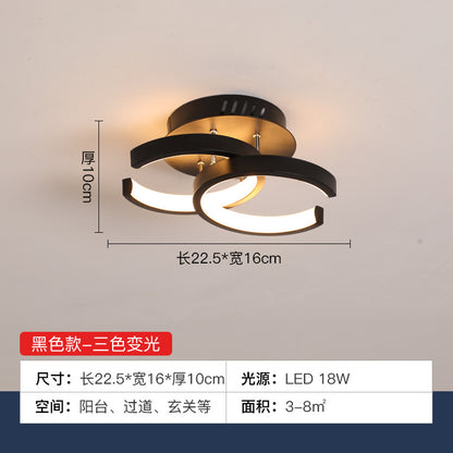 Modern LED Hallway Light for Balcony and Closet