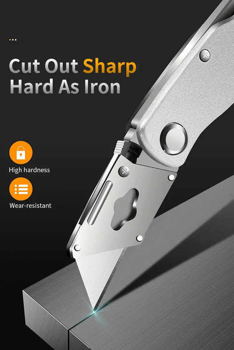 Heavy Duty Steel Utility Knife