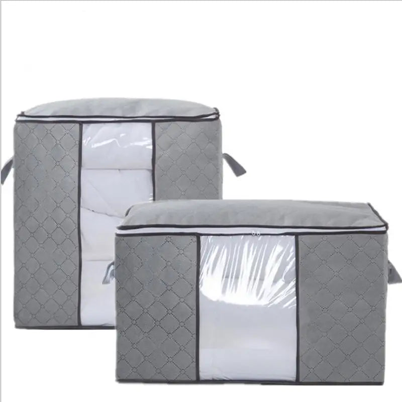 90L Large Storage Bags Foldable Closet Organizers 1 Pack
