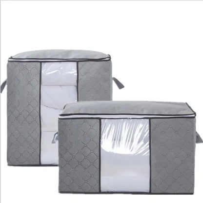 90L Large Storage Bags Foldable Closet Organizers 1 Pack