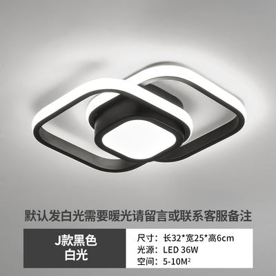 Modern Minimalist LED Ceiling Light for Hallway