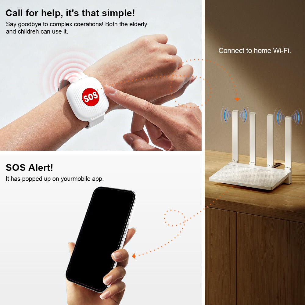 Wi-Fi Smart Emergency SOS Button