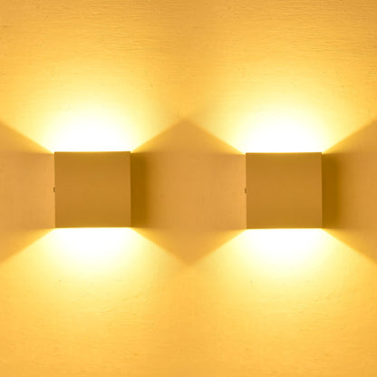 Adjustable 6W COB LED Wall Light with Aluminum Frame