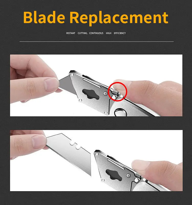 Heavy Duty Steel Utility Knife