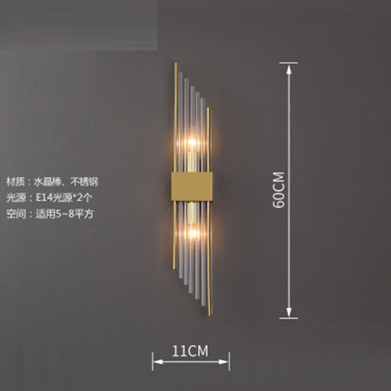 2024 New Designer Crystal Wall Light for Home & Hotel