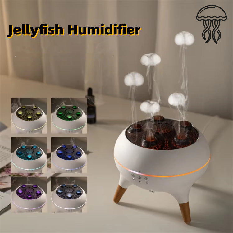 Ultrasonic Air Humidifier with Aromatherapy & Night Light