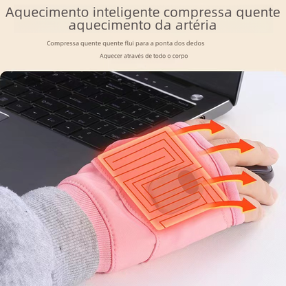 USB Heated Touchscreen Winter Gloves