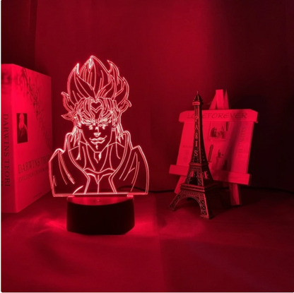 3D Acrylic LED Night Light - JoJo's Bizarre Adventure