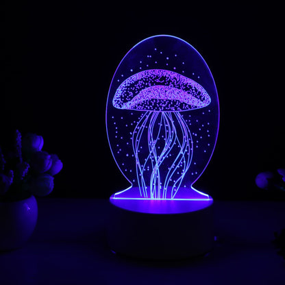 Creative LED Cartoon Night Light for Bedroom (3D)