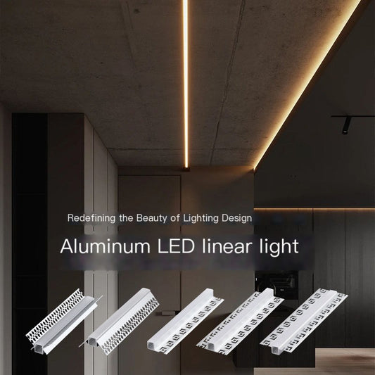 LED Strip Light Kit for Cabinet with Aluminum Profile