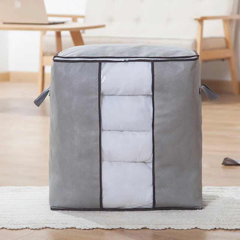 90L Large Storage Bags Foldable Closet Organizers 1 Pack