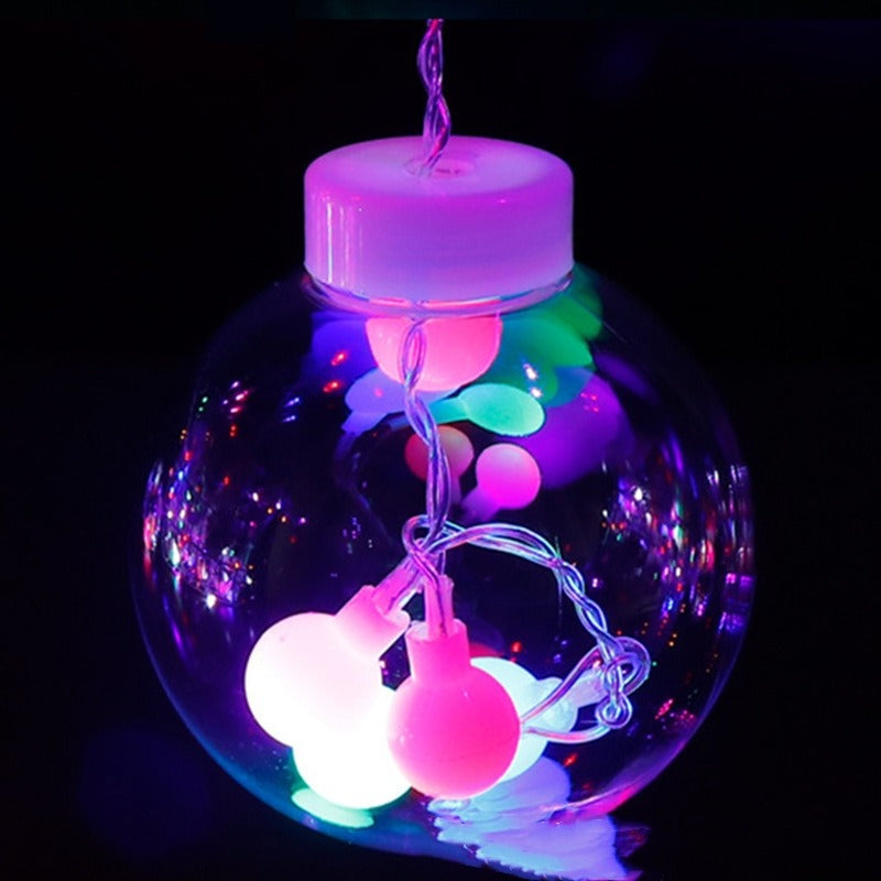 LED Star Moon Curtain String Lights