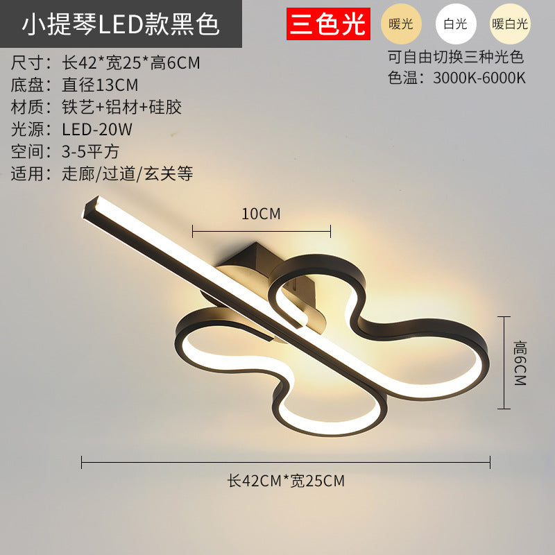Modern LED Hallway Light for Balcony and Closet