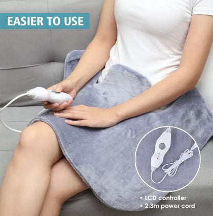 Heated Shoulder & Neck Shawl Blanket for Warmth