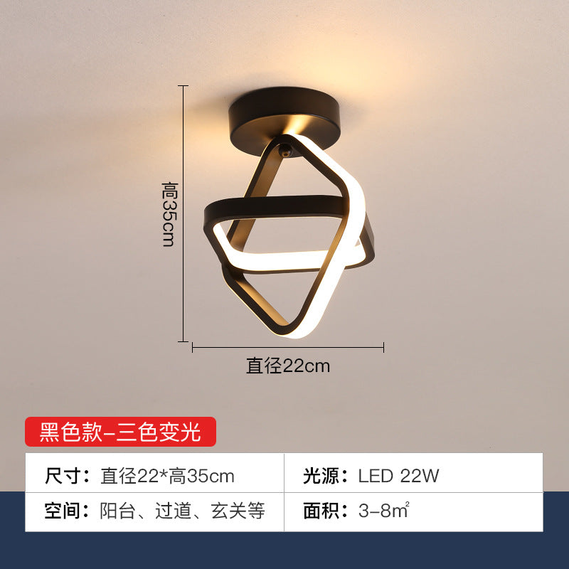 Modern LED Hallway Light for Balcony and Closet