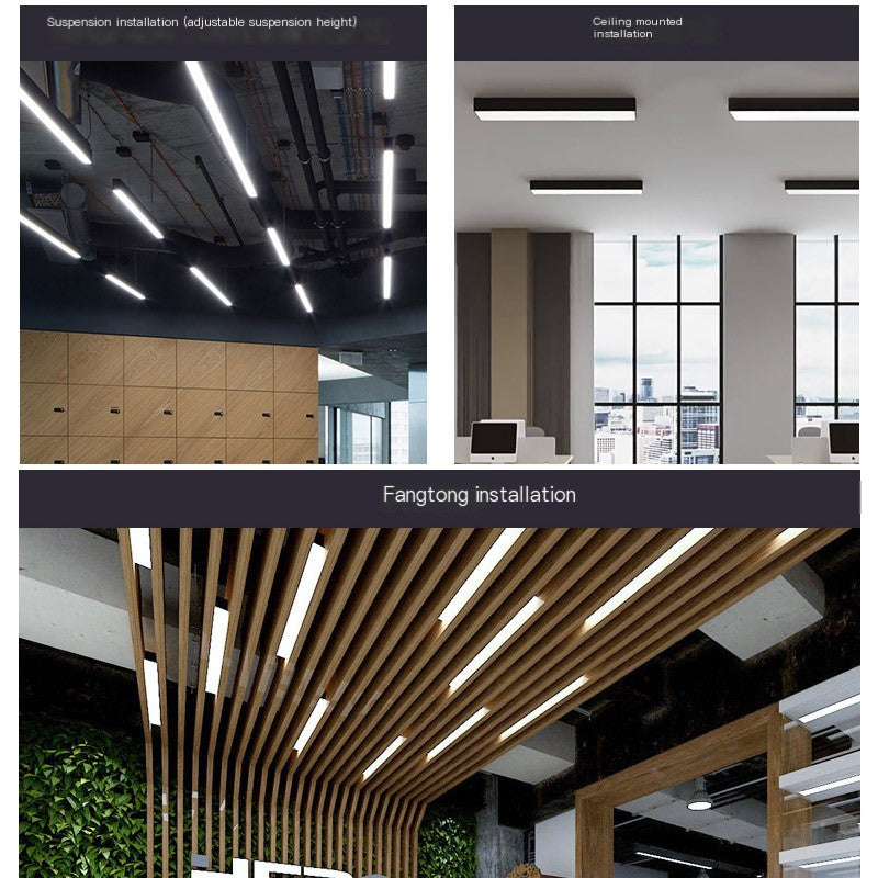 LED Rectangular Light for Commercial Spaces, 10CM
