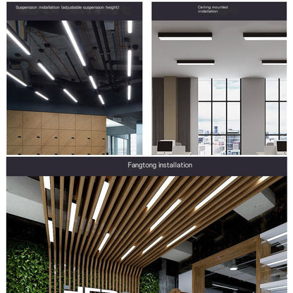 LED Rectangular Light for Commercial Spaces, 10CM