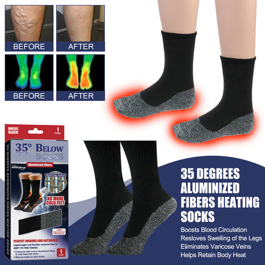 South Moon 35°C Aluminum Fiber Heated Socks