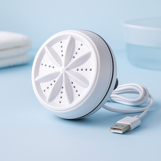 2-in-1 Mini Ultrasonic Washing Machine