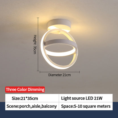 Nordic LED Ceiling Lights for Home, Bedroom & Corridor