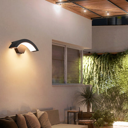 Outdoor Waterproof Sensor Wall Light for Patios and Villas