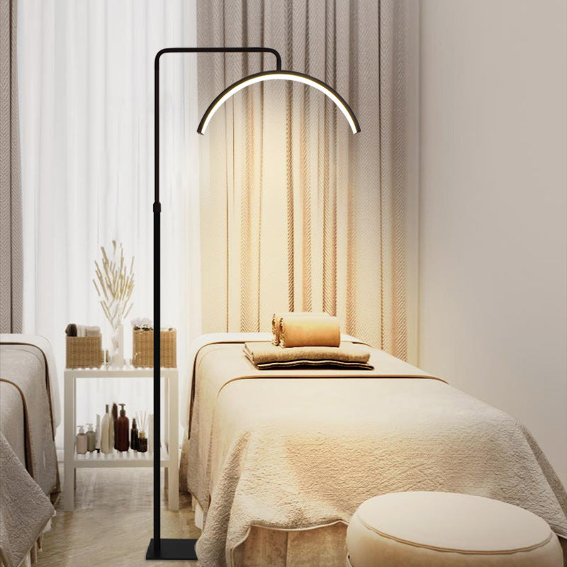 LED U-Shaped Floor Lamp for Beauty and Eyelash Extensions