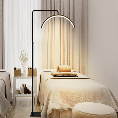 LED U-Shaped Floor Lamp for Beauty and Eyelash Extensions