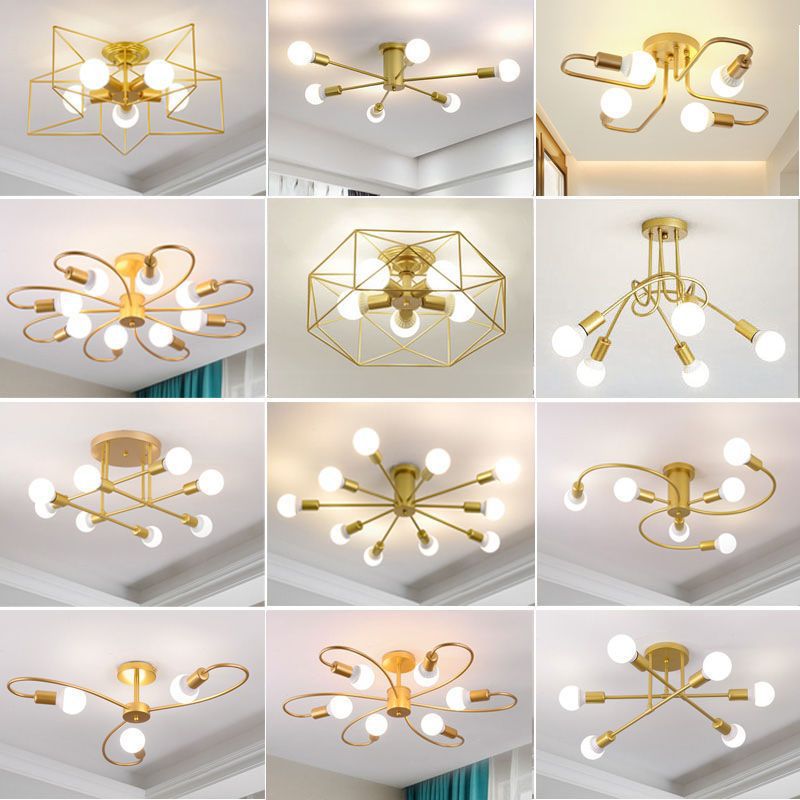 Modern Minimalist LED Ceiling Light for Living Room