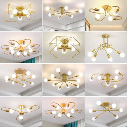 Modern Minimalist LED Ceiling Light for Living Room
