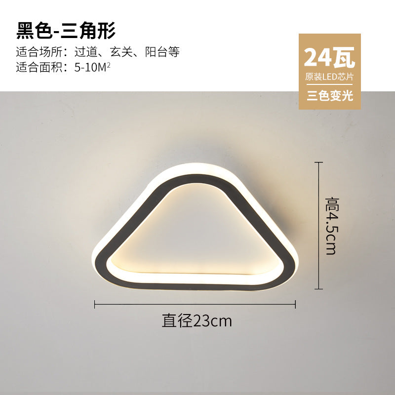 Modern Minimalist Ceiling Light for Hallway and Balcony