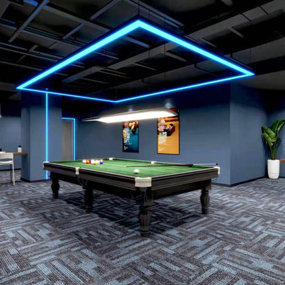 Seamless Square LED Pendant Light for Commercial Spaces