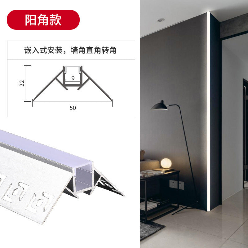 LED Strip Light Kit for Cabinet with Aluminum Profile