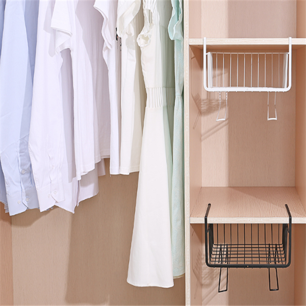Kitchen Storage Rack with Hanging Baskets and Organizers
