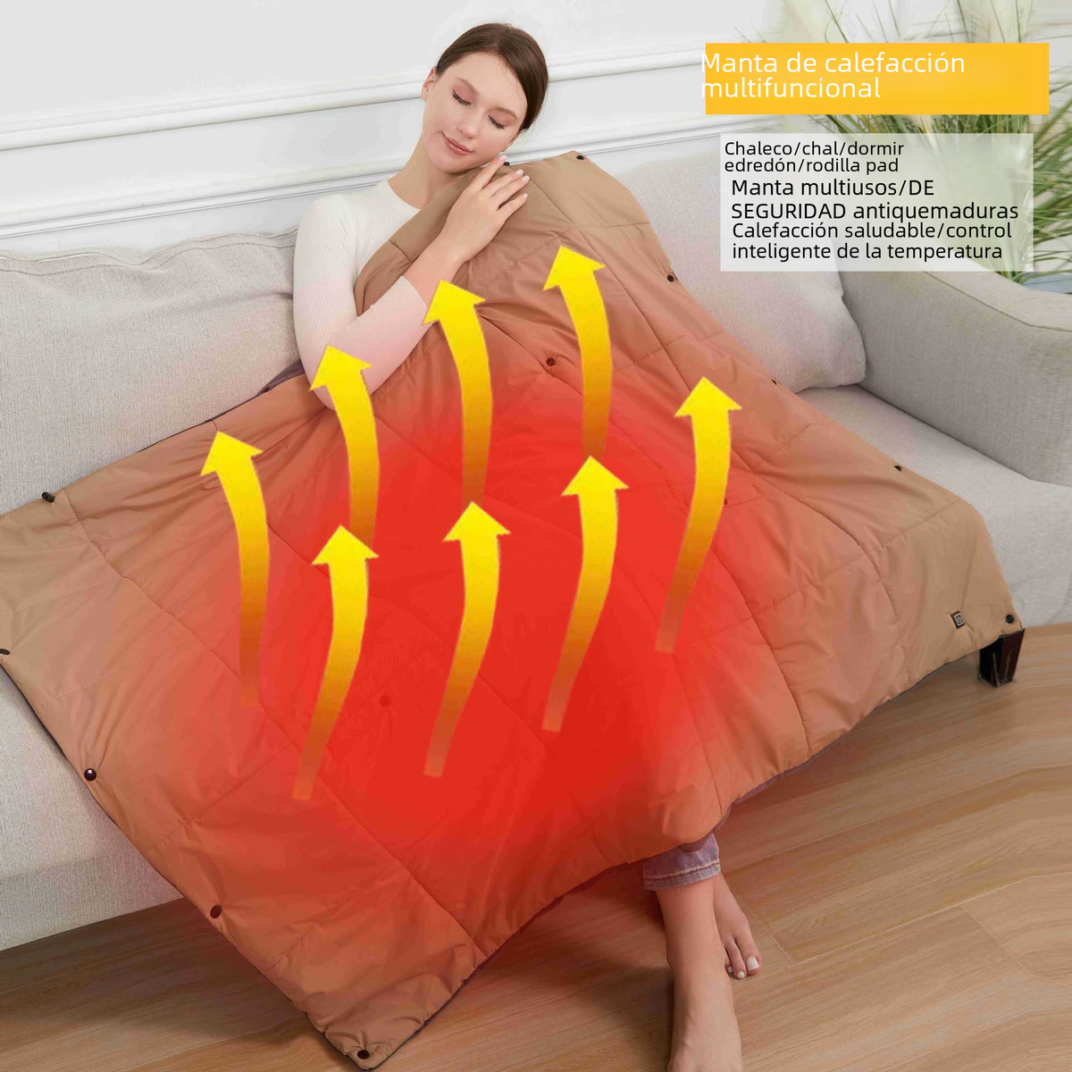 USB Heated Blanket Vest