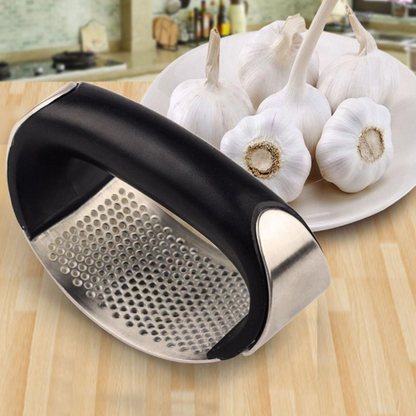 Stainless Steel Garlic Press | Easy Garlic Mincer