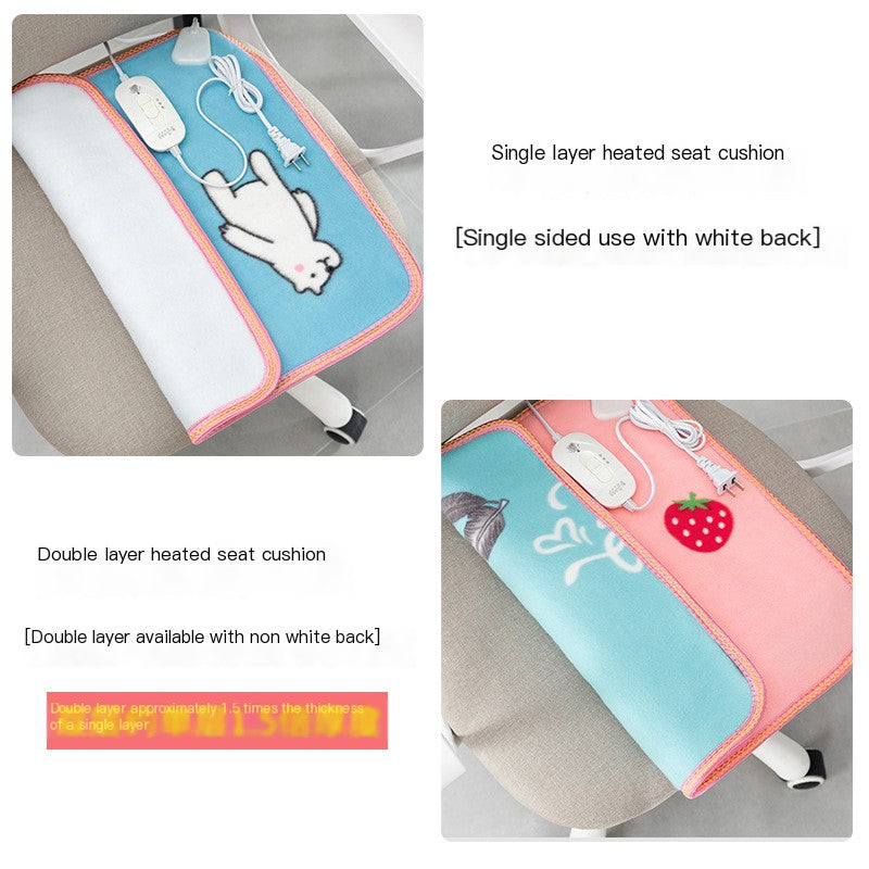 Heated Office Seat Cushion & Electric Heating Pad