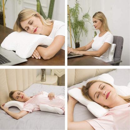 Ergonomic Memory Foam Pillow for Neck Support
