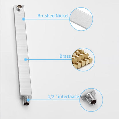 Shower System Shower Mixer Combo Set Wall-mounted