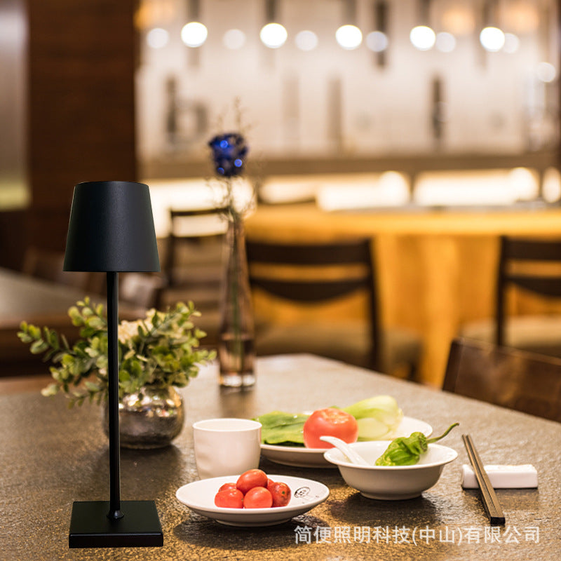 LED Creative Vintage Table Lamp with USB Charging