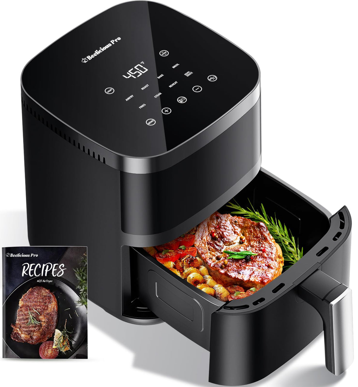8-in-1 Smart Air Fryer 4QT