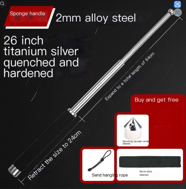 Telescoping Self Defense Tool | Compact Safety Gear