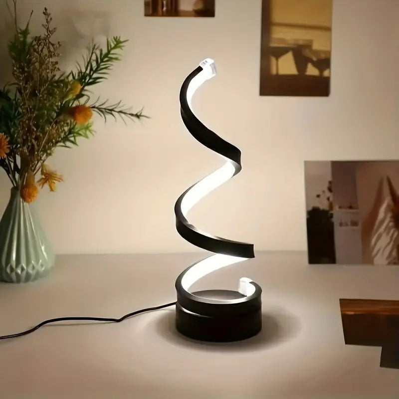Modern Minimalist Circle Bedside Table Lamp Decor