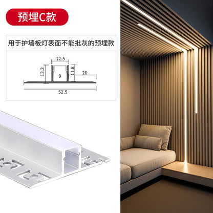 LED Strip Light Kit for Cabinet with Aluminum Profile